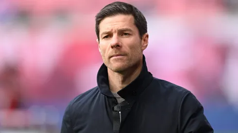Xabi Alonso no Bayer Leverkusen (Photo by Stuart Franklin/Getty Images)