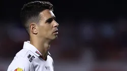 Oscar jogador do São Paulo durante partida contra o Guarani no estádio Morumbi pelo campeonato Paulista 2025. Foto: Marcello Zambrana/AGIF