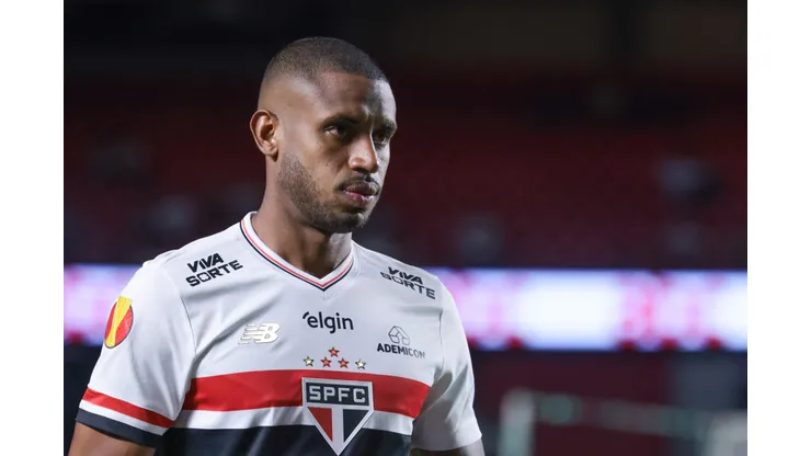 SP - SAO PAULO - 05/02/2025 - PAULISTA 2025, SAO PAULO X MIRASSOL - Andre Silva jogador do Sao Paulo durante partida contra o Mirassol no estadio Morumbi pelo campeonato Paulista 2025. Foto: Marcello Zambrana/AGIF