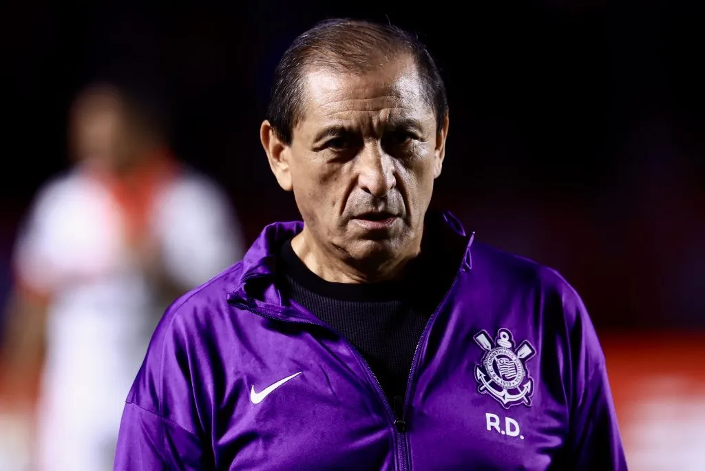 SP – SAO PAULO – 26/01/2025 – PAULISTA 2025, SAO PAULO X CORINTHIANS – Ramon Diaz tecnico do Corinthians durante partida contra o Sao Paulo no estadio Morumbi pelo campeonato Paulista 2025. Foto: Marcello Zambrana/AGIF