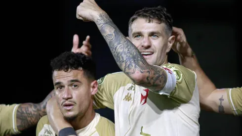 Coutinho e Vegetti estão entre os mais experientes do Vasco. Foto: Matheus Lima/Vasco