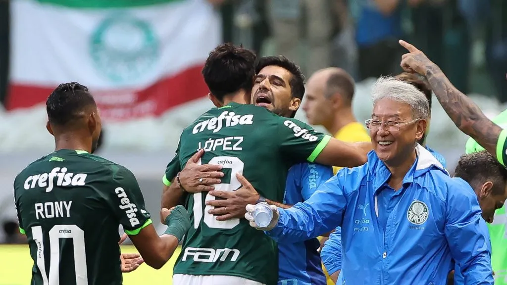 Flaco López não foi convocado por Abel para o clássico entre Palmeiras x Corinthians Foto: Cesar Greco/Palmeiras/by Canon