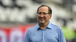 RJ - RIO DE JANEIRO - 27/08/2023 - BRASILEIRO A 2023, BOTAFOGO X BAHIA - John Textor executivo da SAF do Botafogo antes da partida contra o Bahia no estadio Engenhao pelo campeonato Brasileiro A 2023. Foto: Jorge Rodrigues/AGIF