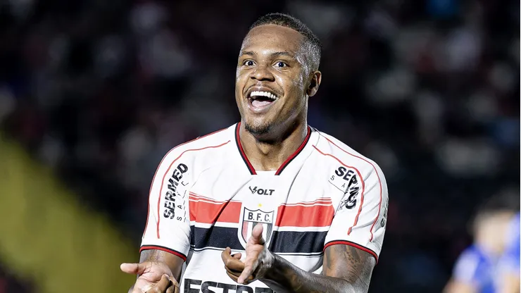 Alexandre de Jesus em partida pelo Botafogo- SP/ Foto: Botafogo- SP