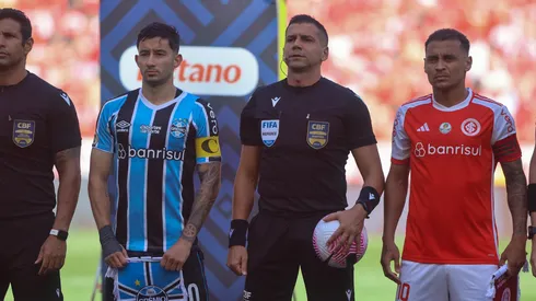 Villasanti e Alan Patrick no último Gre-Nal. Foto: Ricardo Duarte/Internacional
