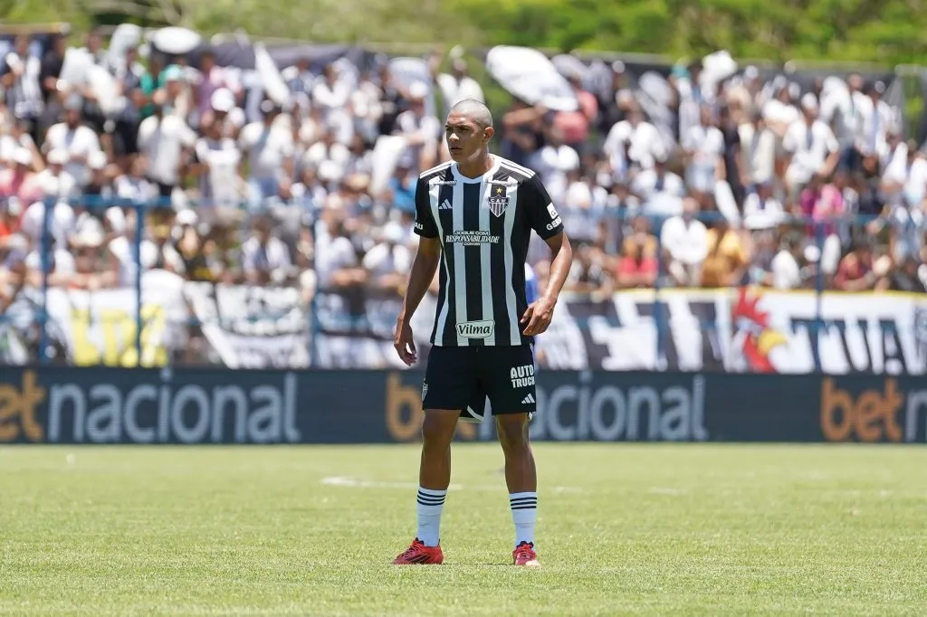 Meio-campista Índio debutou na equipe profissional do Galo nesta temporada, aos 16 anos de idade impressiona. Foto: Daniela Veiga/Atlético