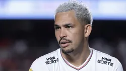 Luciano, do São Paulo, durante partida contra o Mirassol no MorumBis pelo Campeonato Paulista 2025. Foto: Marcello Zambrana / AGIF