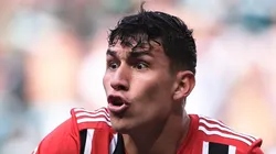 Ferraresi durante jogo do SPFC contra o Palmeiras.