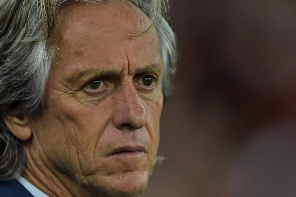 RJ – Rio de Janeiro – 11/03/2020 – LIBERTADORES 2020, FLAMENGO X BARCELONA-EQU -Jorge Jesus tecnico do Flamengo durante partida contra o Barcelona-EQU no estadio Maracana pelo campeonato Libertadores 2020. Foto: Thiago Ribeiro/AGIF