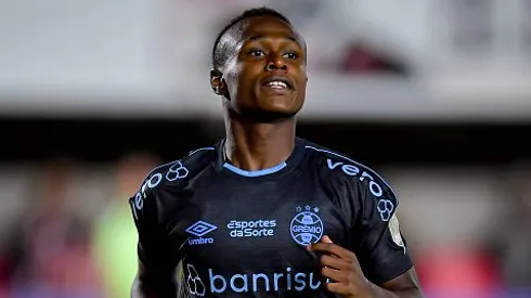 Nathan Fernandes durante partida entre Estudiantes de La Plata-ARG e Grêmio, pela Libertadores 2024. Foto: Marcelo Endelli