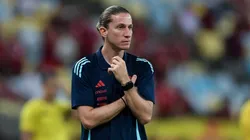 Filipe Luís técnico do Flamengo durante partida contra o Sampaio Corrêa no estádio Maracanã pelo campeonato Carioca 2025.