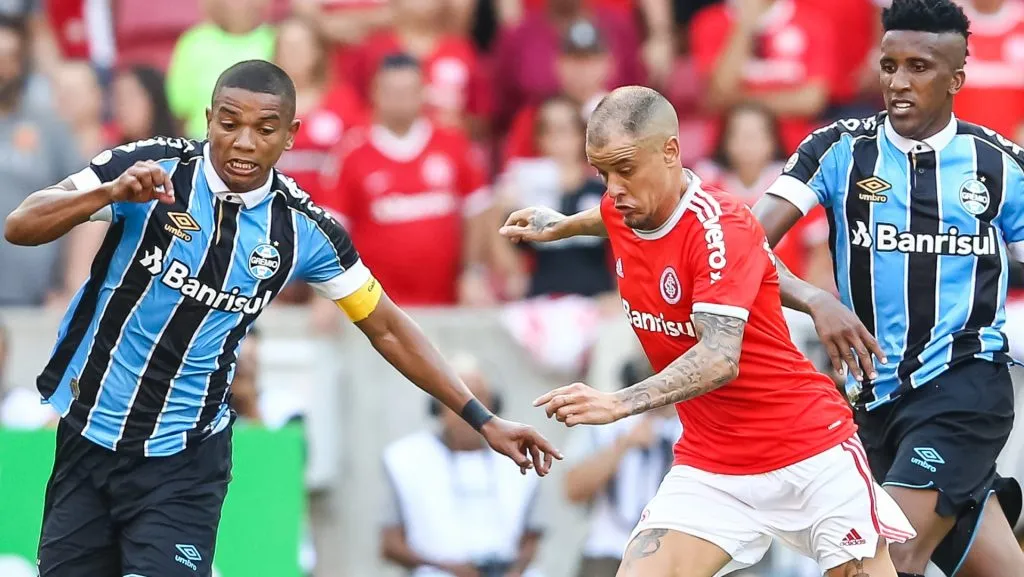 D'Alessandro durante um Gre-Nal