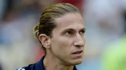 Filipe Luis tecnico do Flamengo durante partida contra o Fluminense. Foto: Alexandre Loureiro/AGIF