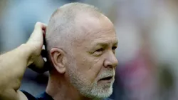 Mano Menezes, tecnico do Fluminense, acompanha a equipe - Foto: Alexandre Loureiro/AGIF