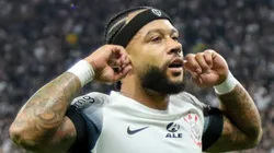 Memphis Depay, atuando pelo Corinthians - Foto: Joisel Amaral/AGIF