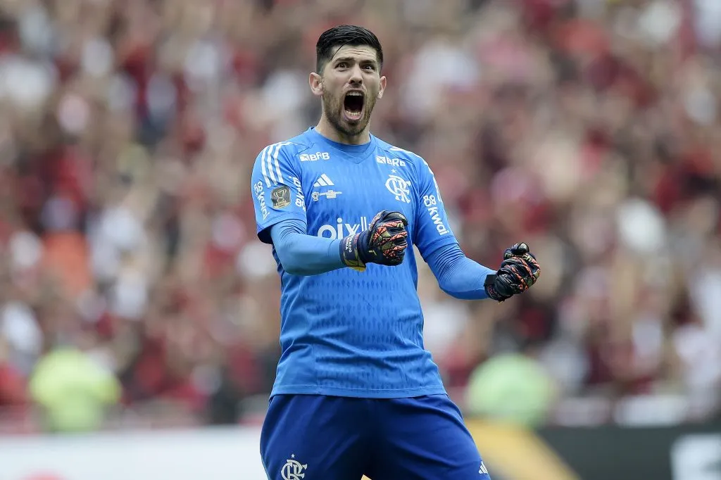 Rossi é o goleiro titular do Flamengo. Foto: Alexandre Loureiro/AGIF