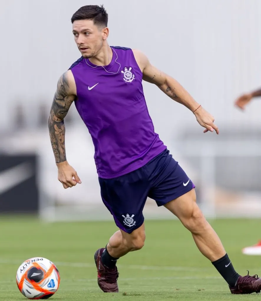 Garro durante treinamento. Foto: Rodrigo Coca/Ag. Corinthians