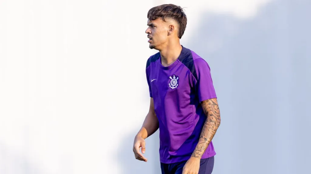 Tchoca durante treino do Corinthians - Foto Rodrigo CocaAgência Corinthians