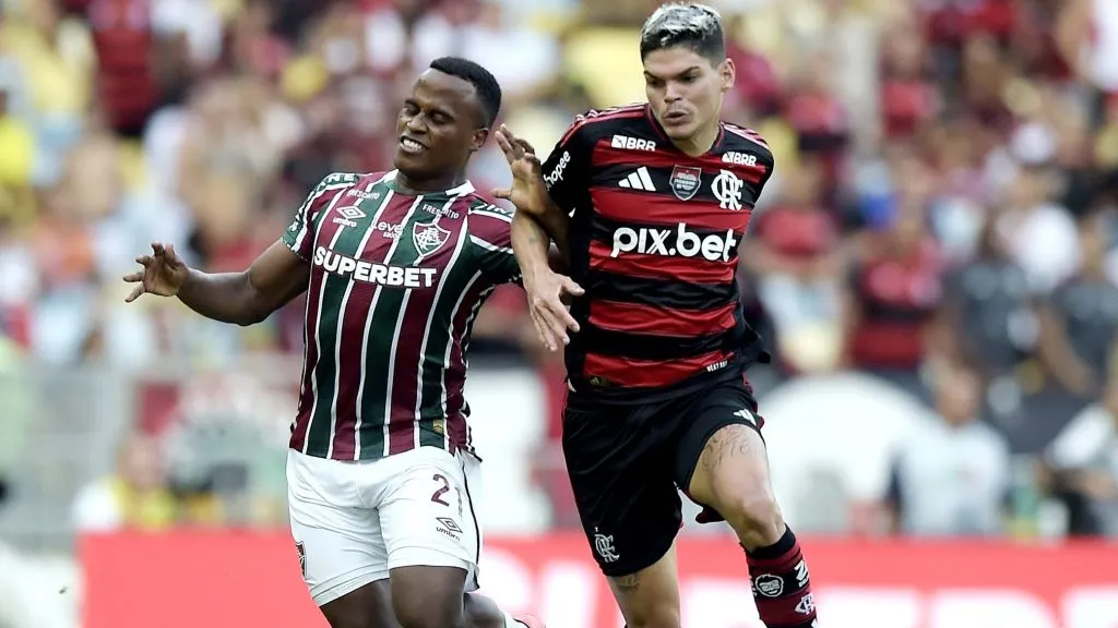 Fla-Flu terminou empatado. Foto: Alexandre Loureiro/AGIF