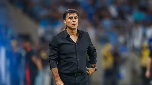 Quinteros durante o Gre-Nal 444