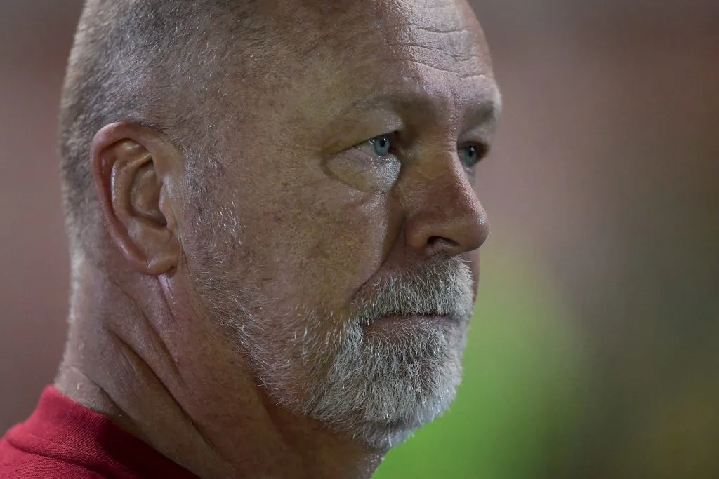 RJ – RIO DE JANEIRO – 23/01/2025 – CARIOCA 2025, PORTUGUESA RIO X FLUMINENSE – Mano Menezes tecnico do Fluminense durante partida contra o Portuguesa Rio no estadio Luso Brasileiro pelo campeonato Carioca 2025. Foto: Thiago Ribeiro/AGIF