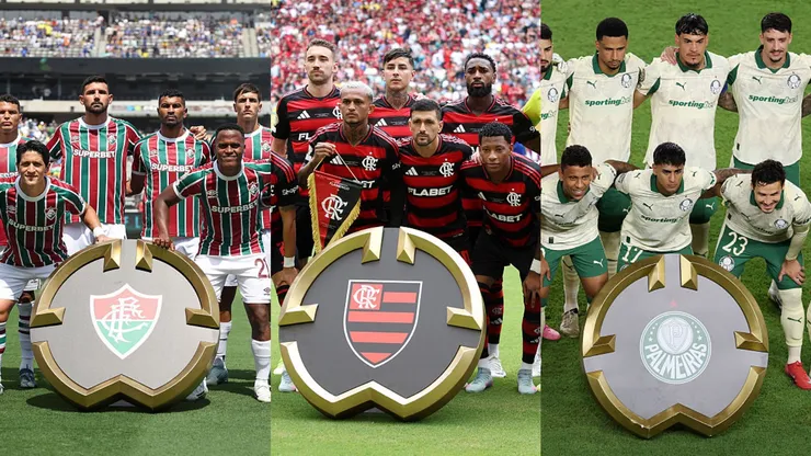 Os times brasileiros mais famosos no mundo. Foto: Megan Briggs/Dan Mullan/Buda Mendes/Getty Images