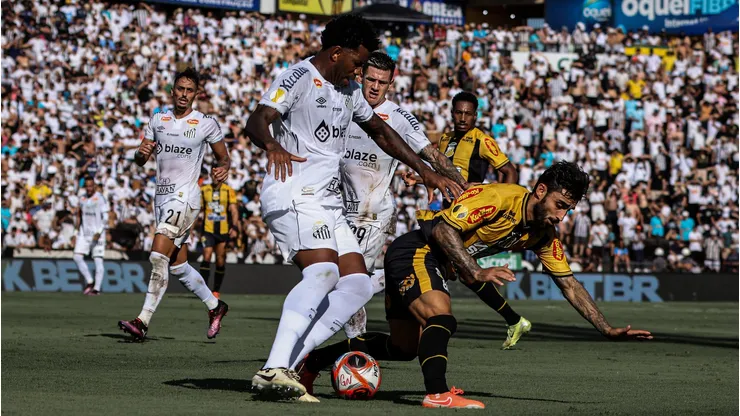 Novorizontino e Santos empatam sem gols em partida pouco animada no interior de São Paulo. Foto: Higor Basso/Novorizontino