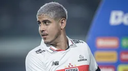 Alan Franco em confronto pelo São Paulo