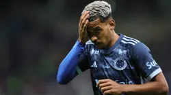 Matheus Pereira jogador do Cruzeiro lamenta durante partida contra o Uberlandia no estadio Mineirao pelo campeonato Mineiro 2025. Foto: Gilson Lobo/AGIF