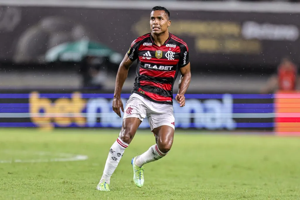 PA – BELEM – 02/02/2025 – SUPERCOPA 2025, FLAMENGO X BOTAFOGO – Alexsandro jogador do Flamengo durante partida contra o Botafogo no estadio Mangueirao pelo campeonato Supercopa 2025. Foto: Fernando Torres/AGIF