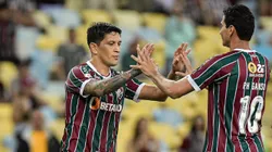 Cano e Ganso no Fluminense. Foto: Thiago Ribeiro/AGIF