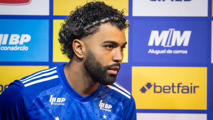 Gabigol vem sendo criticado pela torcida do Cruzeiro após expulsão