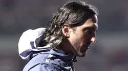 Luis Zubeldía durante partida entre Portuguesa e São Paulo, no Pacaembu, pelo Campeonato Paulista.