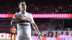 Oscar em partida pelo São Paulo. Foto: Marcello Zambrana/AGIF