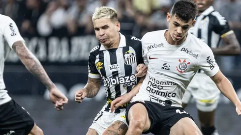 Santos visita o Corinthians na quarta-feira (12) - Foto: Abner Dourado/AGIF.