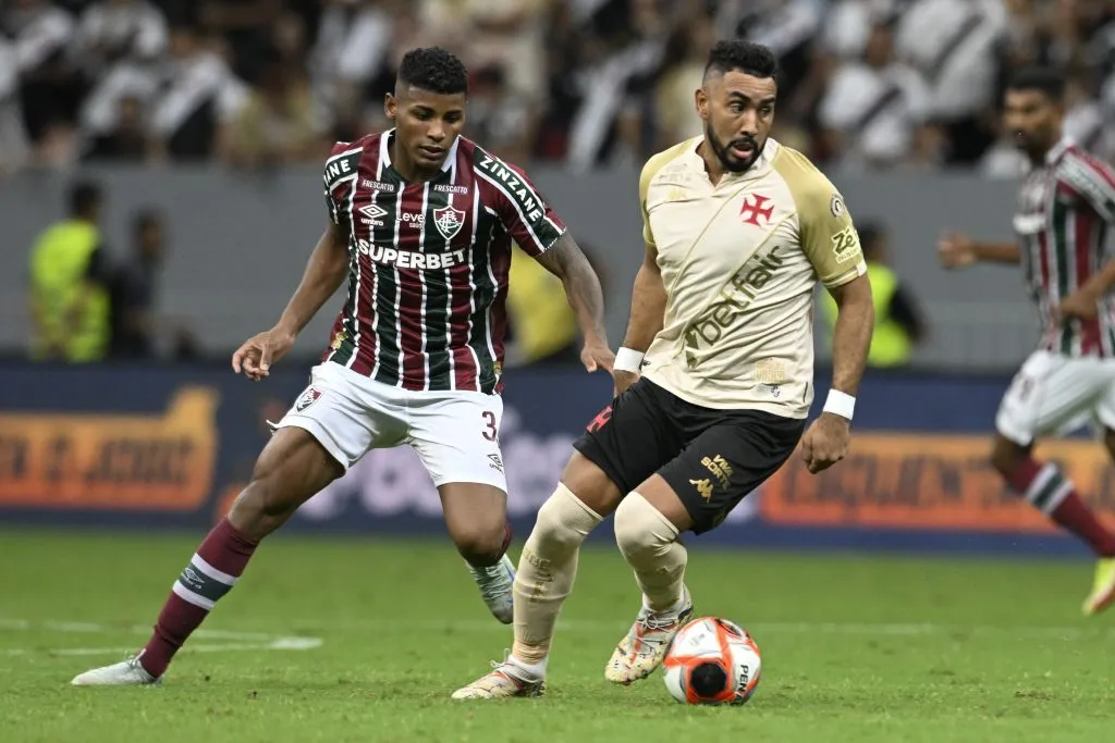 O Vasco vem de derrota no clássico contra o Fluminense, no Mané Garrincha.  Foto: Mateus Bonomi/AGIF