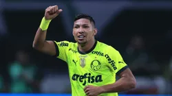 Atacante em partida pelo Palmeiras. Foto: Ettore Chiereguini/AGIF.