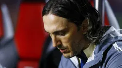 Zubeldía durante partida entre São Paulo e Athletico-PR, no Morumbis, pelo Brasileirão 2024.