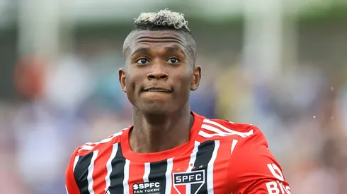 Orejuela, lateral que ainda pertence ao São Paulo