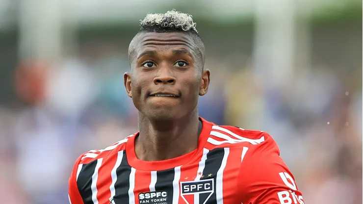 Orejuela, lateral que ainda pertence ao São Paulo