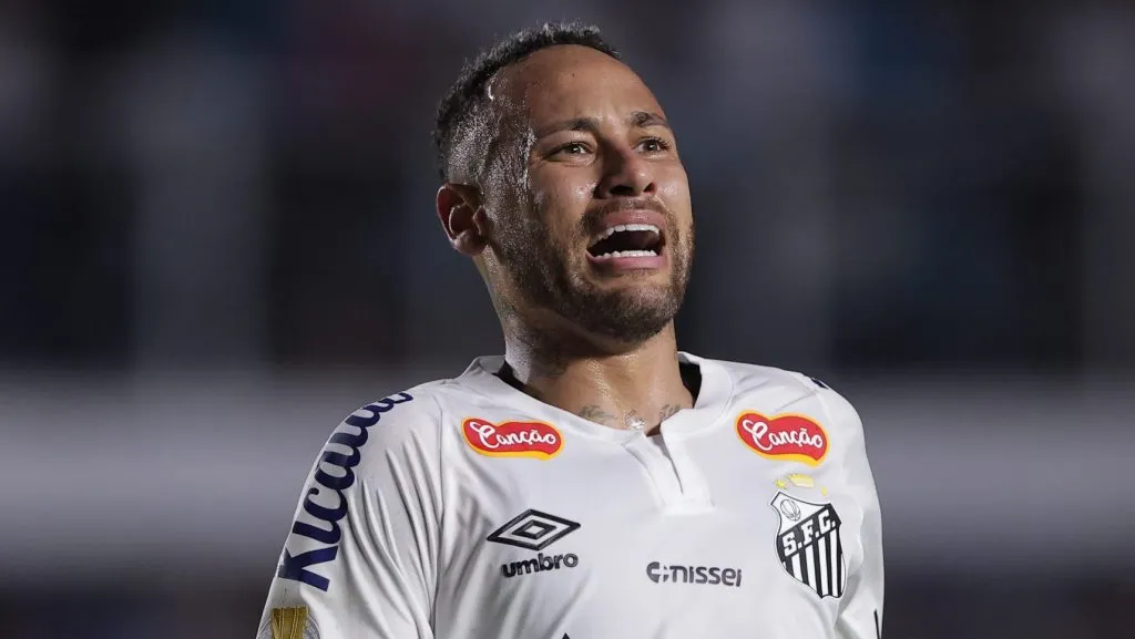 Neymar não foi bem contra o Novorizontino - Foto: Ettore Chiereguini/AGIF.