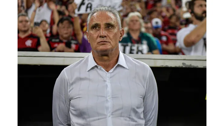 RJ - RIO DE JANEIRO - 12/09/2024 - COPA DO BRASIL 2024, FLAMENGO X BAHIA - Tite tecnico do Flamengo durante partida contra o Bahia no estadio Maracana pelo campeonato Copa Do Brasil 2024. Foto: Thiago Ribeiro/AGIF