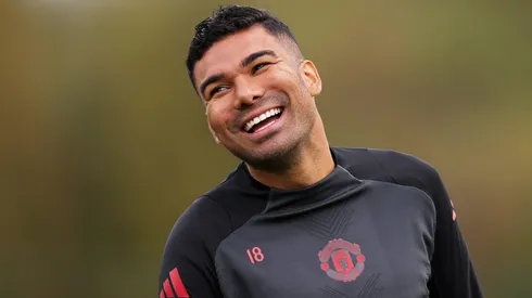 Casemiro estaria sendo emprestado ao Flamengo - (Photo by Charlotte Tattersall/Getty Images).