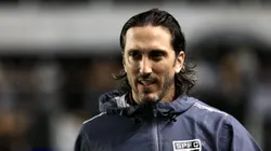 Zubeldía em partida contra o Santos. Foto: Marcello Zambrana/AGIF