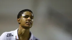 Ryan Francisco jogador do Sao Paulo comemora seu gol durante partida contra o Criciuma no estadio Fonte Luminosa pelo campeonato Copa Sao Paulo 2025. Foto: Thiago Calil/AGIF