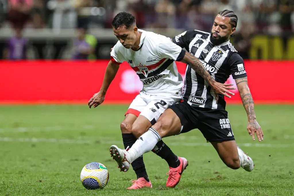 Otávio é conhecido pela forte marcação e disposição em campo. Foto: Gilson Lobo/AGIF