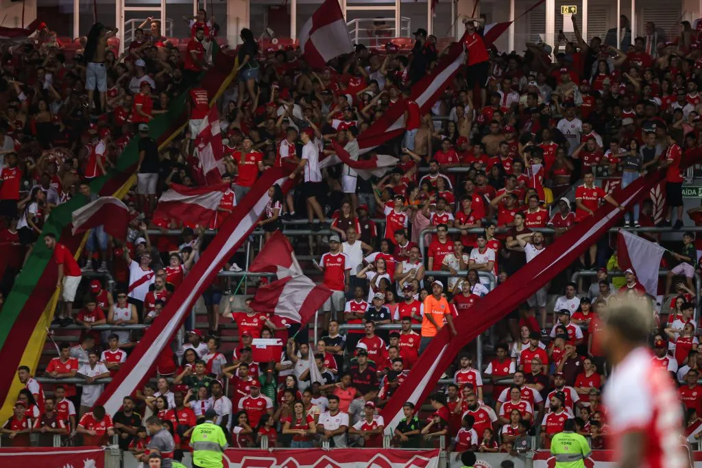 Torcida do Internacional – Foto: Maxi Franzoi/AGIF