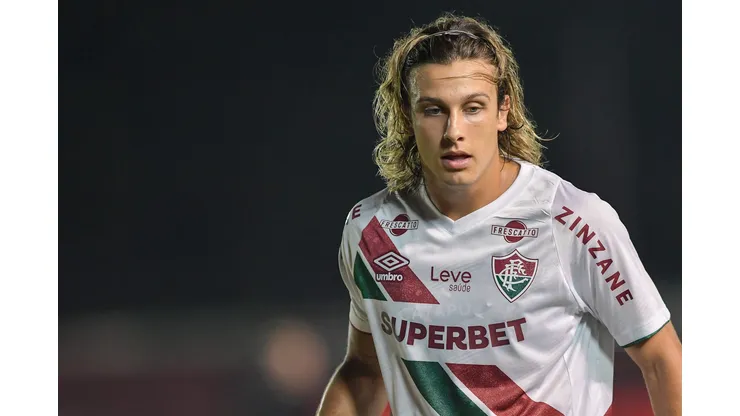 Agustin Cannobio, em ação pelo Fluminense - Foto: Thiago Ribeiro/AGIF