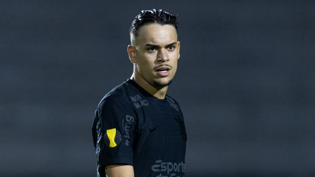 João Pedro Tchoca durante partida. Foto: Rodrigo Coca/Ag. Corinthians