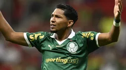 Rony durante partida entre Água Santa e Palmeiras, no Mané Garricha, pelo Paulistão.
